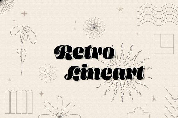 25 Retro Asset Lineart Review
