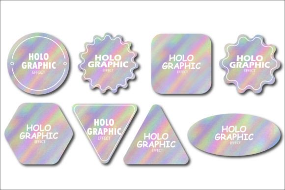 8 Holographic Retro Futuristic Sticker Embroidery Review