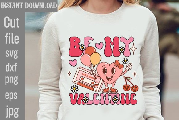 Be My Valentine Retro PNG Sublimation Review