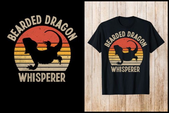Bearded Dragon Wishperer Retro T-shirt Review