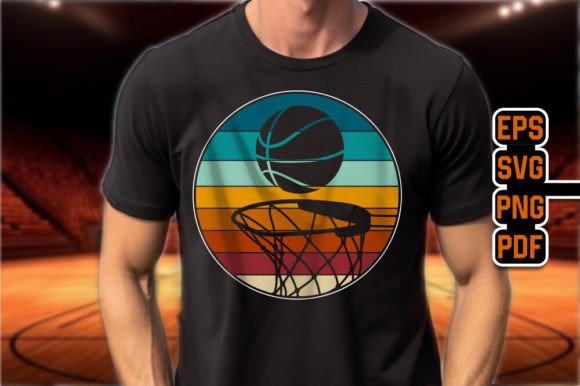Best Selling Retro Basketball T-Shirt