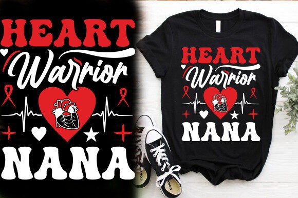 Heart Warrior Nana Tshirt Design Review