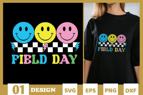 Hippie Retro Field Day Kids Teachers SVG Review