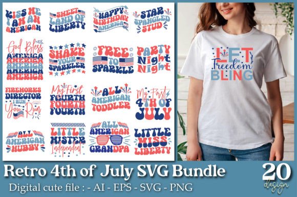 Retro 4th of July SVG Bundle Review