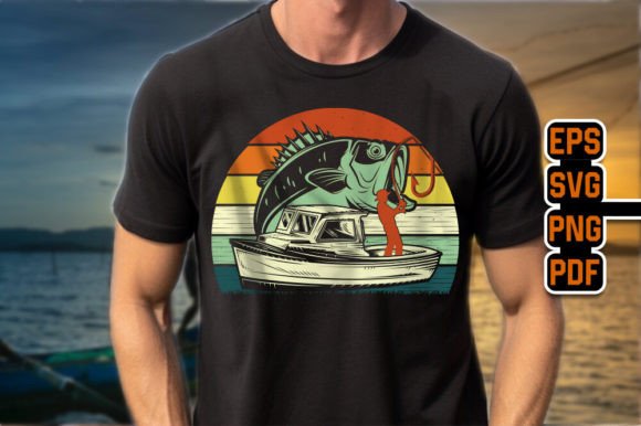 Retro Fishing Best Selling Unique Design