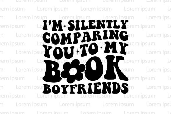 Review: I m Silently Comparing You to My Book Embroidery Design