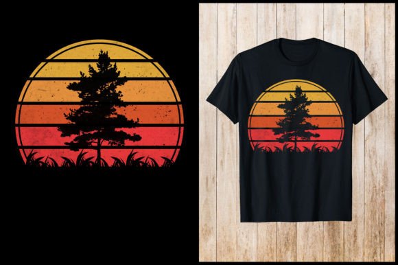 Tree Retro T-shirt Design Review